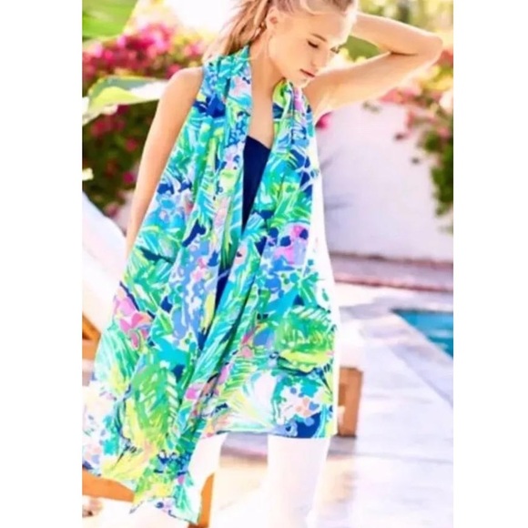 Lilly Pulitzer Tops - Lilly Pulitzer Hana Convertible Silk Vest